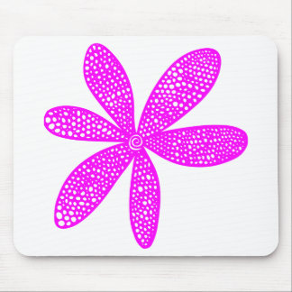 Hübsche Blume - Magenta Mousepad