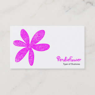 Hübsche Blume - Magenta Visitenkarte