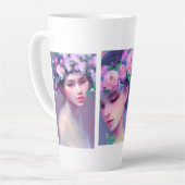 Hübsche Blume Maidens Milchtasse (Linke Ecke)