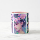 Hübsche Blume Maidens Tasse (Zentrum)