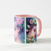 Hübsche Blume Maidens Tasse (VorderseiteRechts)