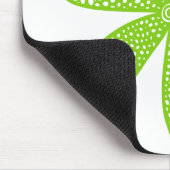 Hübsche Blume - Mars Green Mousepad (Ecke)