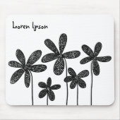 Hübsche Blume Mousepad (Vorne)