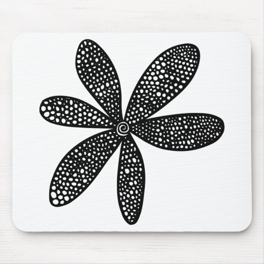 Hübsche Blume Mousepad (Vorne)