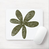 Hübsche Blume - Murky Green Mousepad (Mit Mouse)