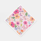 Hübsche Blume Napkin, perfekt für den Sommer Serviette (Ecke)