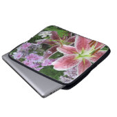Hübsche Blume Notebook-Sieb Laptopschutzhülle (Vorne Knopf)