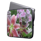 Hübsche Blume Notebook-Sieb Laptopschutzhülle (Vorderseite Links)