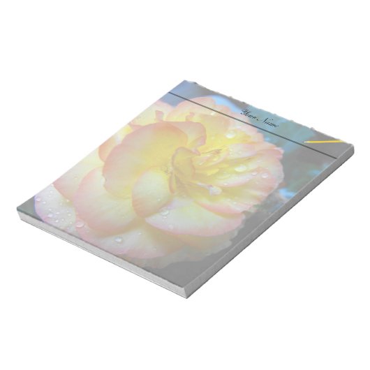 hübsche Blume Notizblock (Rotiert)