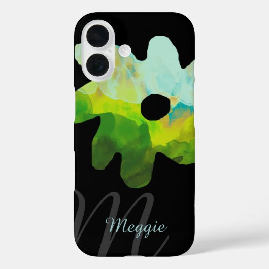 hübsche Blume personalisiert Case-Mate iPhone Hülle (Rückseite)
