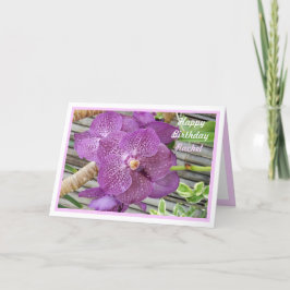 Hübsche Blume Personalisiert Happy Birthday Card Karte