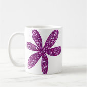 Hübsche Blume - Plum Kaffeetasse (Links)