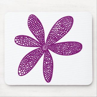 Hübsche Blume - Plum Mousepad
