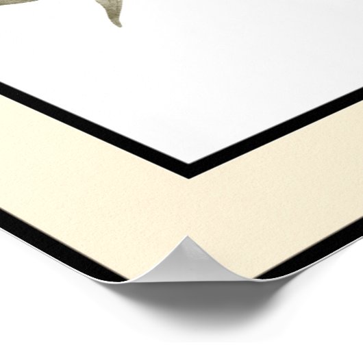 Hübsche Blume Poster (Ecke)