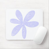 Hübsche Blume - Pulver blau Mousepad (Mit Mouse)