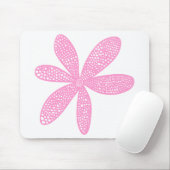 Hübsche Blume - Rosa Mousepad (Mit Mouse)