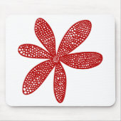 Hübsche Blume - Ruby Red Mousepad (Vorne)