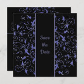 Hübsche Blume Save the Date (Vorne/Hinten)