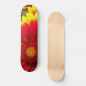 Hübsche Blume Skateboard (Vorderseite)