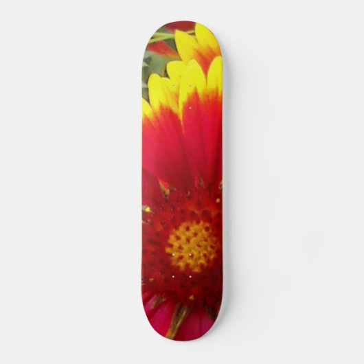 Hübsche Blume Skateboard (Vorderseite)