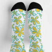 Hübsche Blume Socken (Oben)