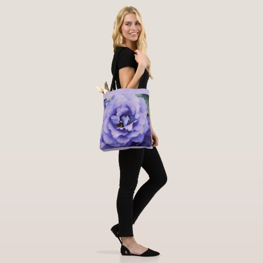 Hübsche Blume Tasche (Am Model)