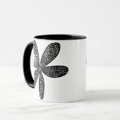 Hübsche Blume Tasse (Vorderseite Links)