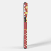 Hübsche Blume und Polka Dots - Fall Case-Mate iPhone Hülle (Rückseite / Rechts)