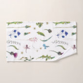 Hübsche Blume Verdunkelung des Dragonfly-Designs Handtuch (Handtuch)