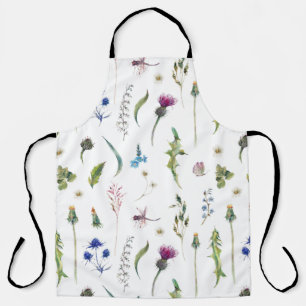 Hübsche Blume Verdunkelung des Dragonfly-Designs Schürze