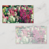 hübsche Blume Visitenkarte (Vorne/Hinten)