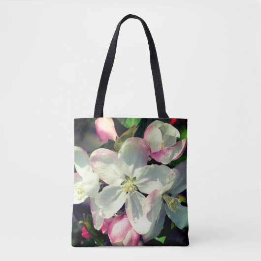 Hübsche Blume von Apple Spring Nah Tasche (Vorderseite)