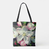 Hübsche Blume von Apple Spring Nah Tasche (Rückseite)