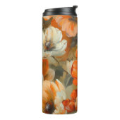 HÜBSCHE BLUME VON ORANGE FALL POPPY THERMOSBECHER (Nach links gedreht)