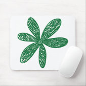 Hübsche Blume - Waldgrün Mousepad (Mit Mouse)