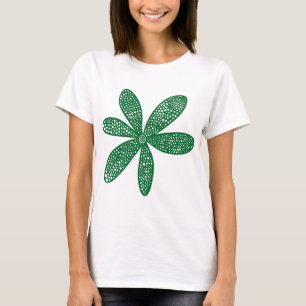 Hübsche Blume - Waldgrün T-Shirt