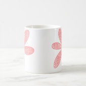 Hübsche Blume - Weichrosa Kaffeetasse (Mittel)