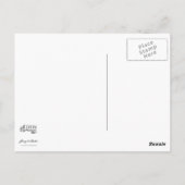 Hübsche Blume Wiese im Fantasy-Wald Postkarte (Rückseite)