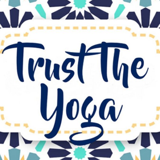 Hübsche Blume Yogamatte