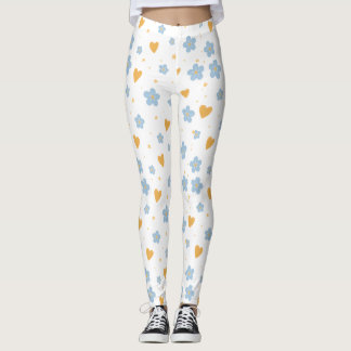 Hübsche Blumen Bunte YOGA Leggings