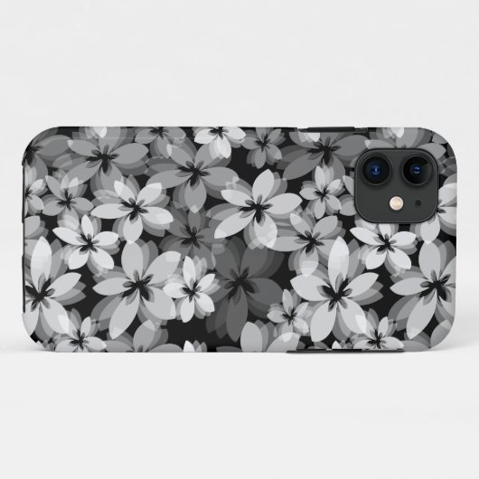 Hübsche Blumen Case-Mate iPhone Hülle (Rückseite (Horizontal))