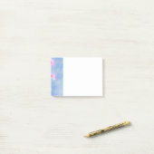 Hübsche Blumen-empfindliche Farben Post-it Klebezettel (Auf Schreibtisch)