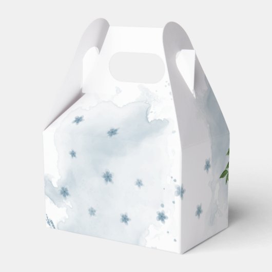 hübsche Blumen Geschenkschachtel (Rückseite)