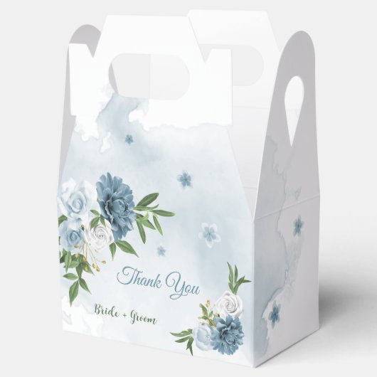 hübsche Blumen Geschenkschachtel (Geöffnet)