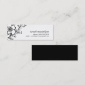 Hübsche Blumen-/kleine nennende Karten (Vorne/Hinten)