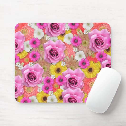 Hübsche Blumen Mousepad (Mit Mouse)