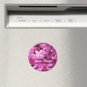 Hübsche Blumen personalisiert Magnet (In Situ (Geschirrspüler))