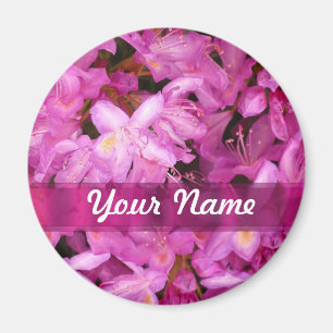 Hübsche Blumen personalisiert Magnet
