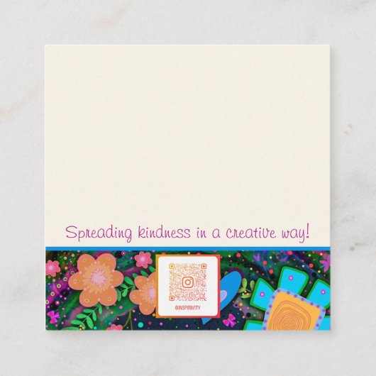 Hübsche Blumen Sie Got diese freundlichen Karten (Rückseite)