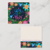 Hübsche Blumen Sie Got diese freundlichen Karten (Vorne/Hinten)